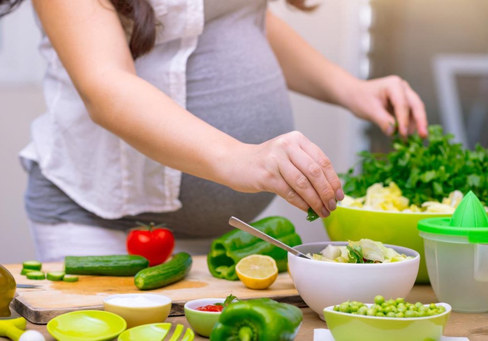 ¿Cómo manejar su dieta durante el embarazo?