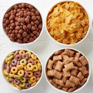Cereales para el desayuno dieta especial o 0% »