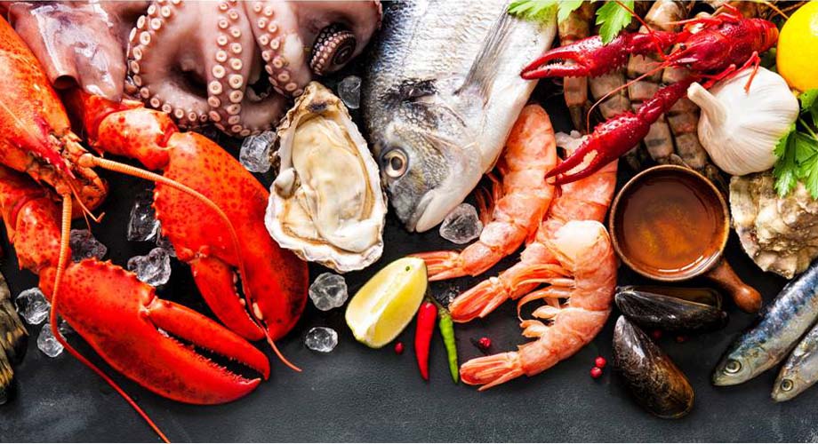 Pescado, mariscos y calorías: ¿cómo elegir ?